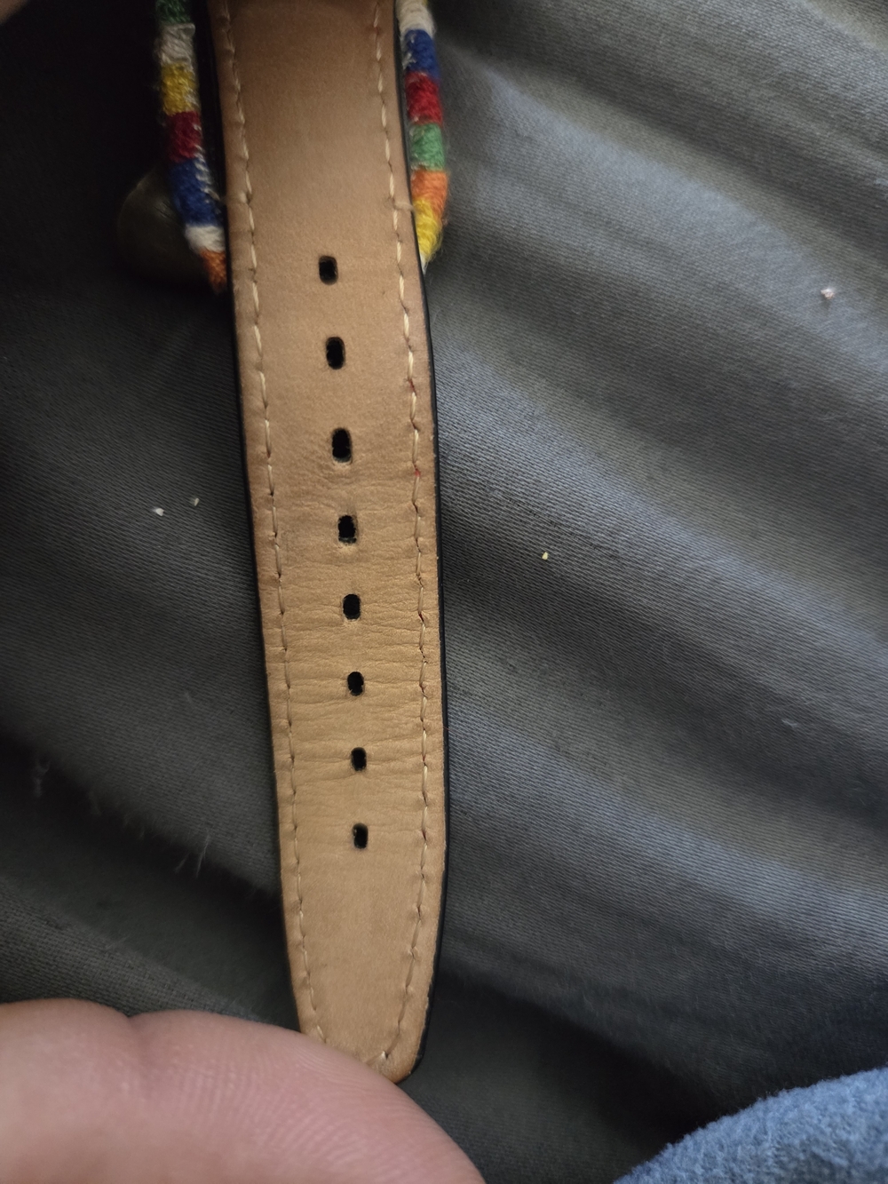 Rare Swatch Die Glocke (The Bell) Quartz Cow/Bell Embroided Flower Watch. - Picture 7 of 9